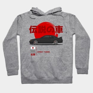 Street Tuner Black GTR R32 JDM Hoodie